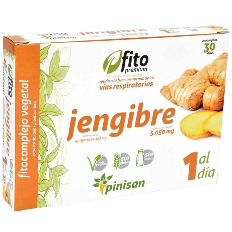 Fito Premium Jengibre 30 cápsulas | Pinisan