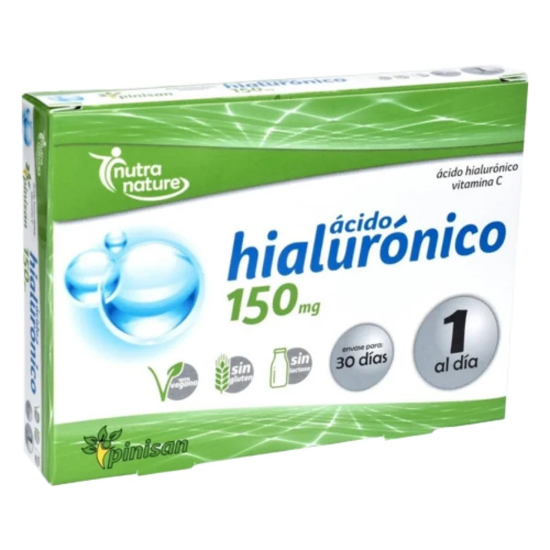Ácido Hialurónico 30 cápsulas | Pinisan