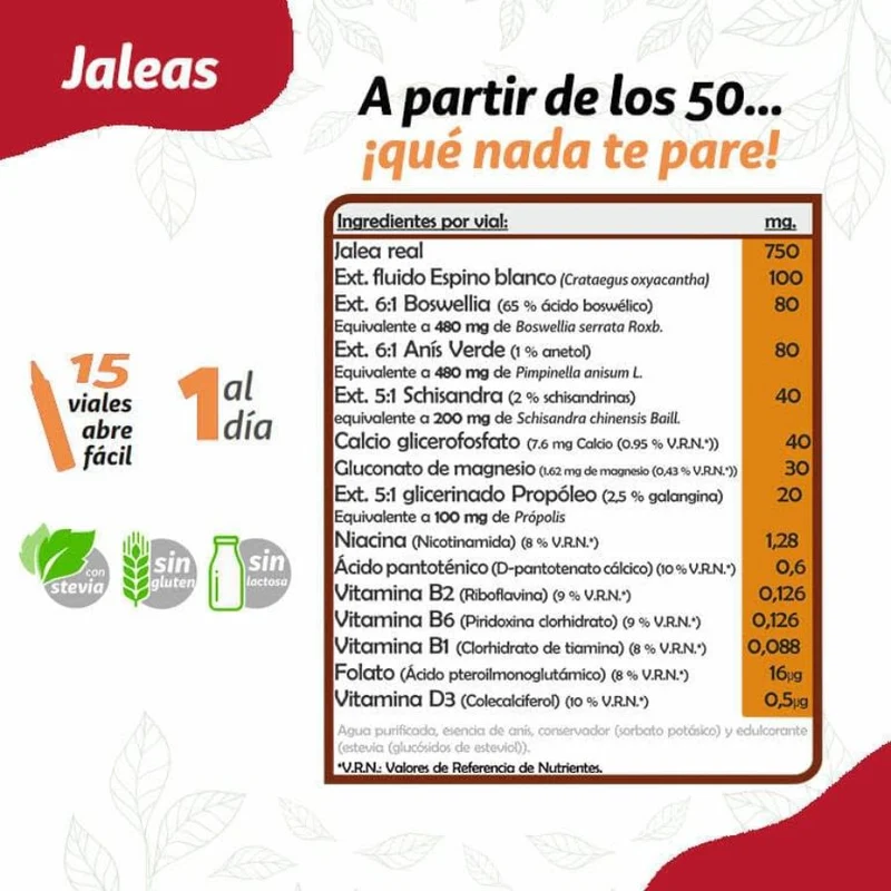 Jalea Real Senior 15 viales | Pinisan