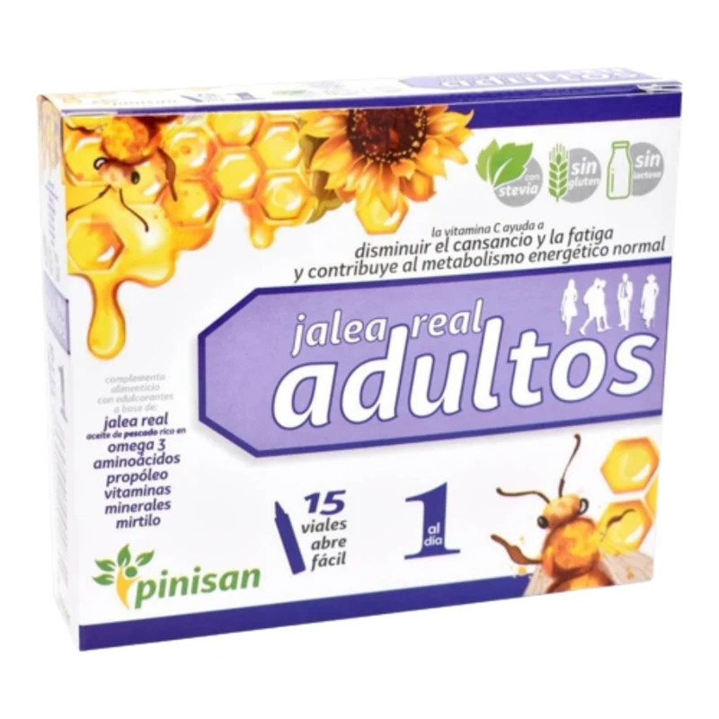 Jalea Real Adultos 15 viales | Pinisan