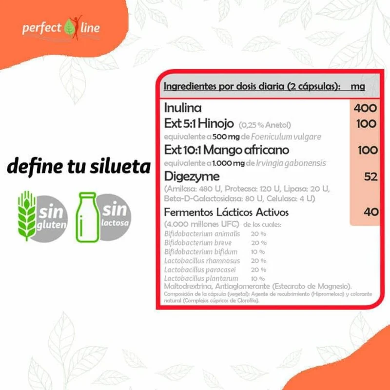 Perfect Line Vientre Plano 30 cápsulas | Pinisan