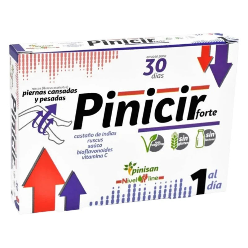 Pinicir Forte 30 cápsulas | Pinisan
