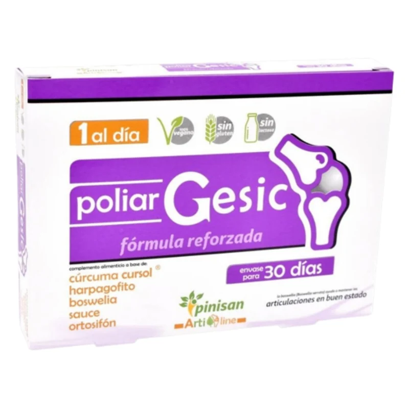 Poliar Gesic Artiline 30 cápsulas | Pinisan