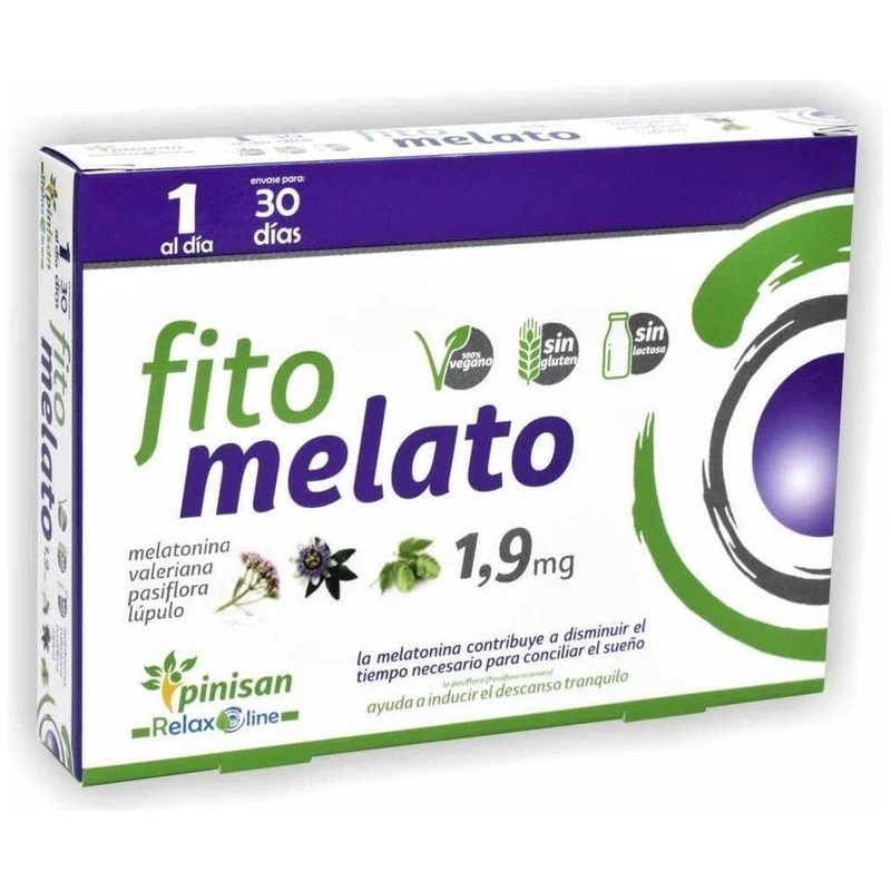 Relaxline Fitomelato 30 cápsulas | Pinisan