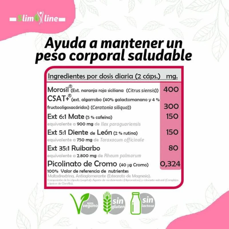 Slimline Totalslim 30 cápsulas | Pinisan