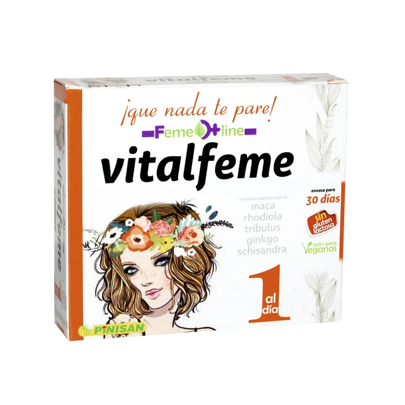 Vitalfeme 30 cápsulas | Pinisan
