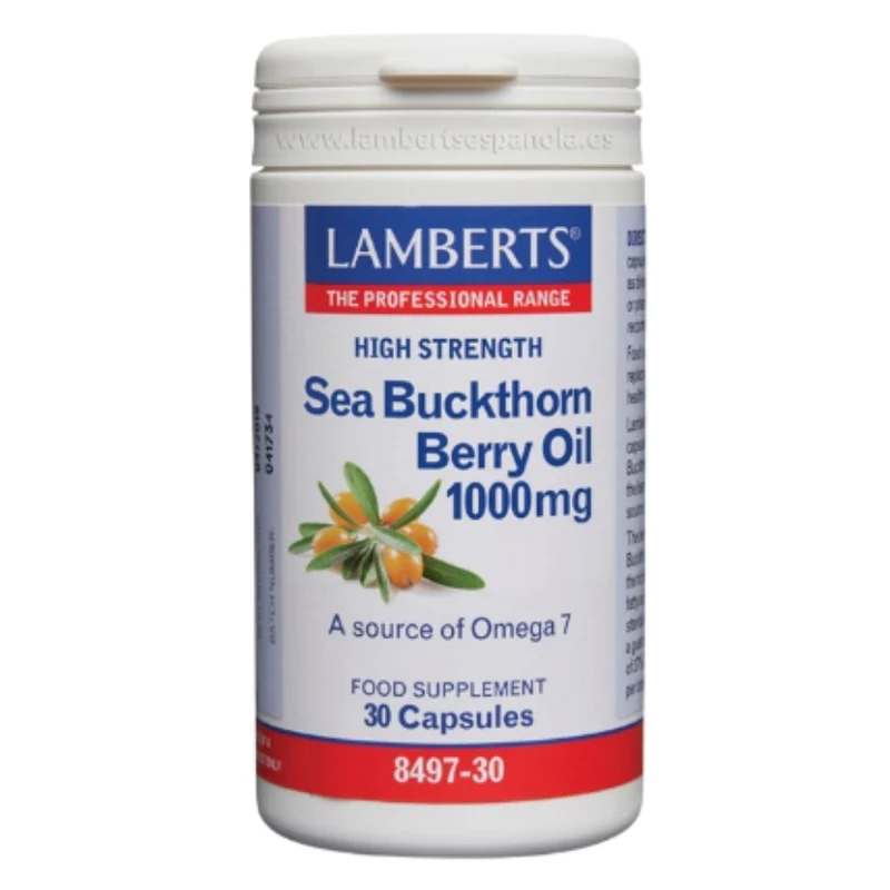 Aceite del fruto del Espino Amarillo 1000mg 30 Capsulas | Lamberts