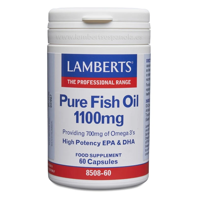 Aceite de Pescado Puro 1100mg | Lamberts