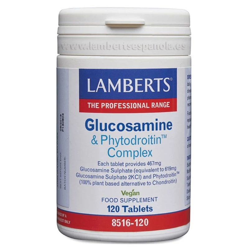 Complejo de Glucosamina y Fitodritina 120 Comprimidos | Lamberts