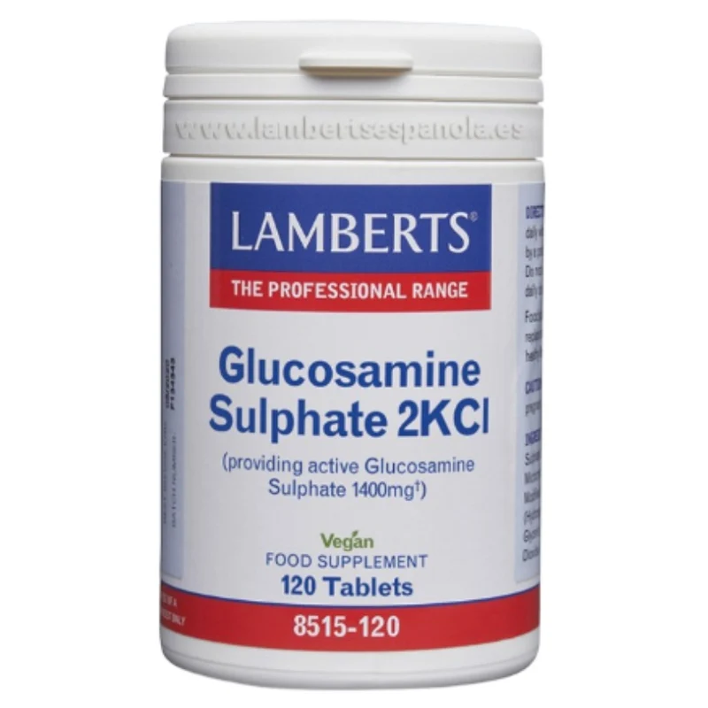 Sulfato de Glucosamina 2KCI 1000mg 120 Comprimidos | Lamberts
