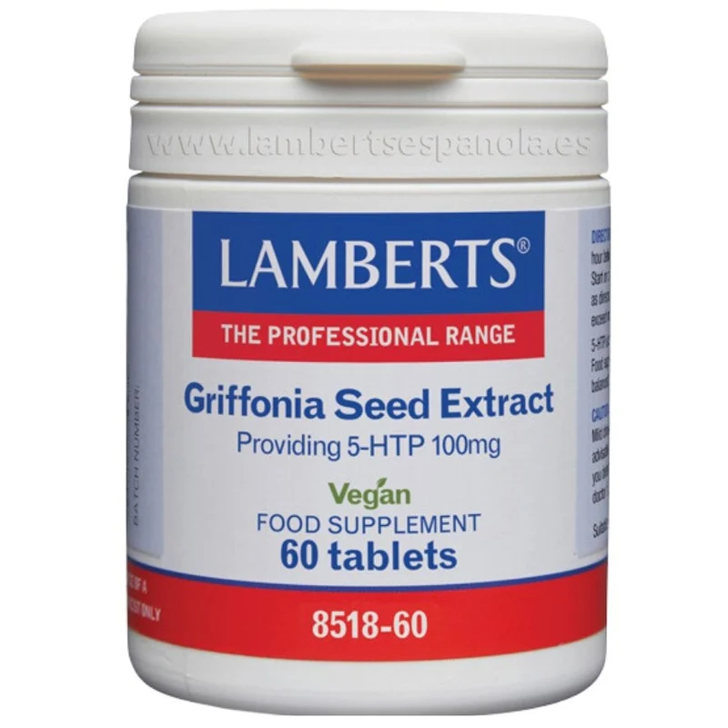 5 HTP 100mg 60 Comprimidos | Lamberts