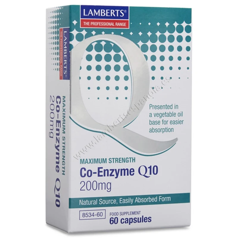 Co Enzima Q10 200mg 60 Capsulas | Lamberts