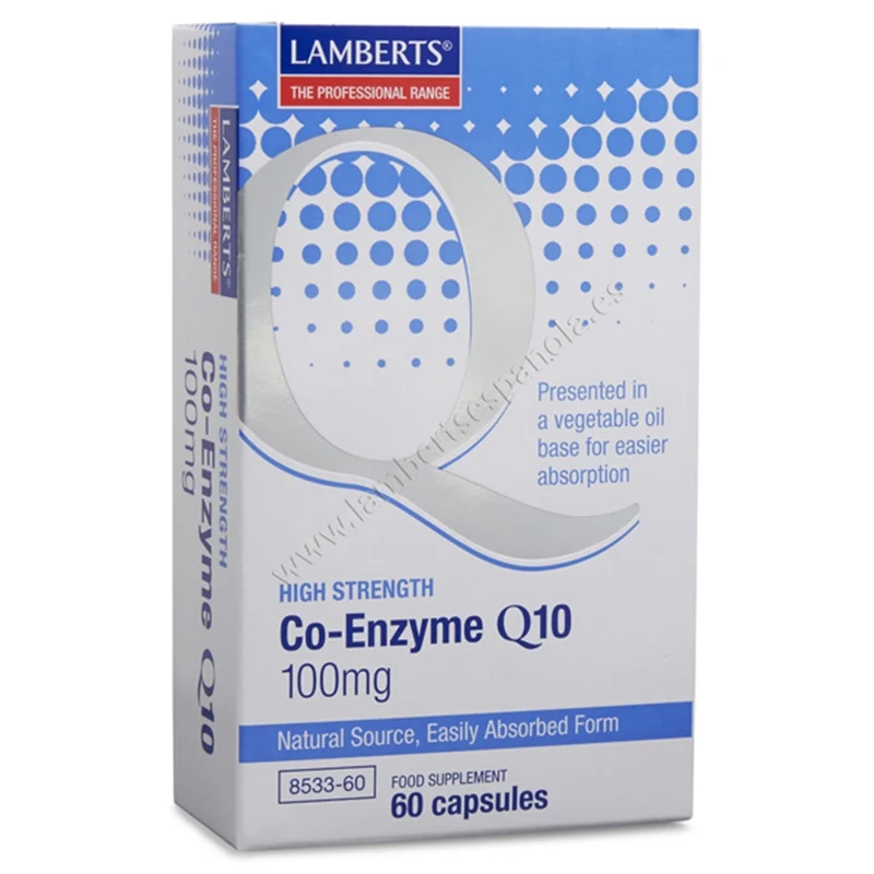 Co Enzima Q10 100mg 60 Capsulas | Lamberts