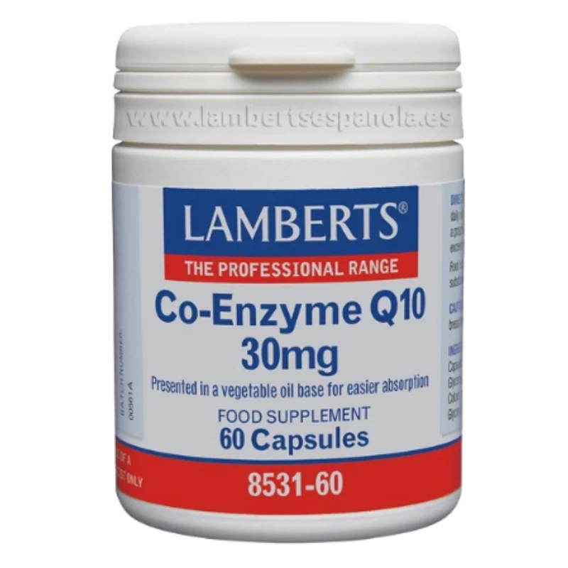 Co Enzima Q10 30mg 60 Capsulas | Lamberts