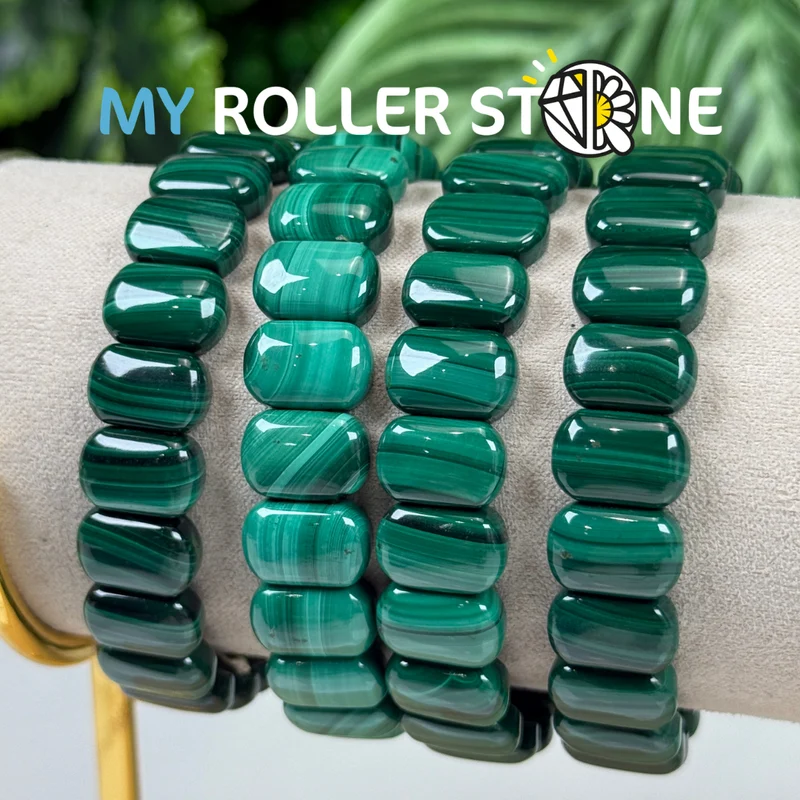 Brazalete de malaquita 5A