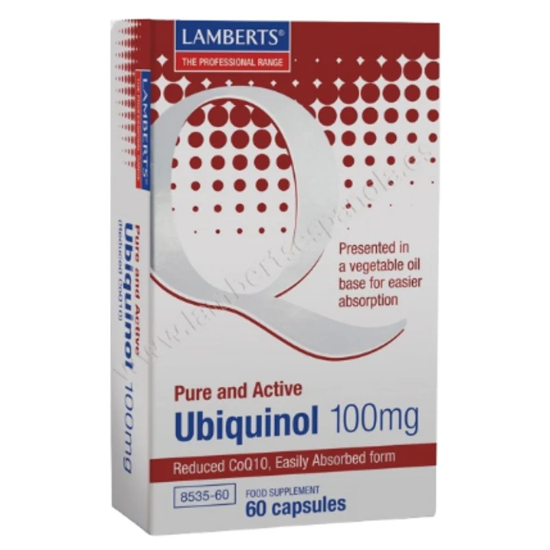 Ubiquinol 100mg 60 Capsulas | Lamberts