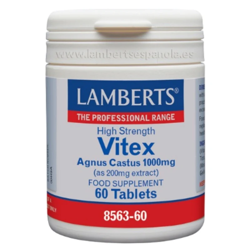 Vitex Agnus Castus 1000mg 60 Capsulas | Lamberts