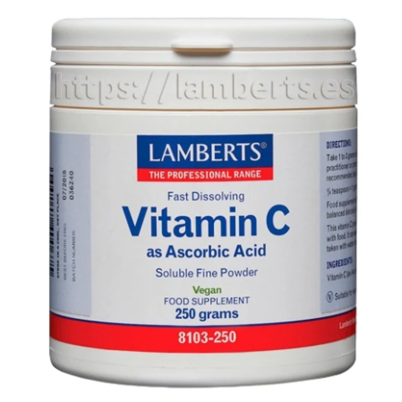 Acido Ascorbico 250 gr | Lamberts