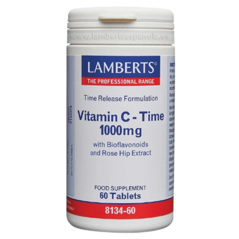 Vitamina C 1000 mg LS con Bioflavonoides y Escaramujo | Lamberts