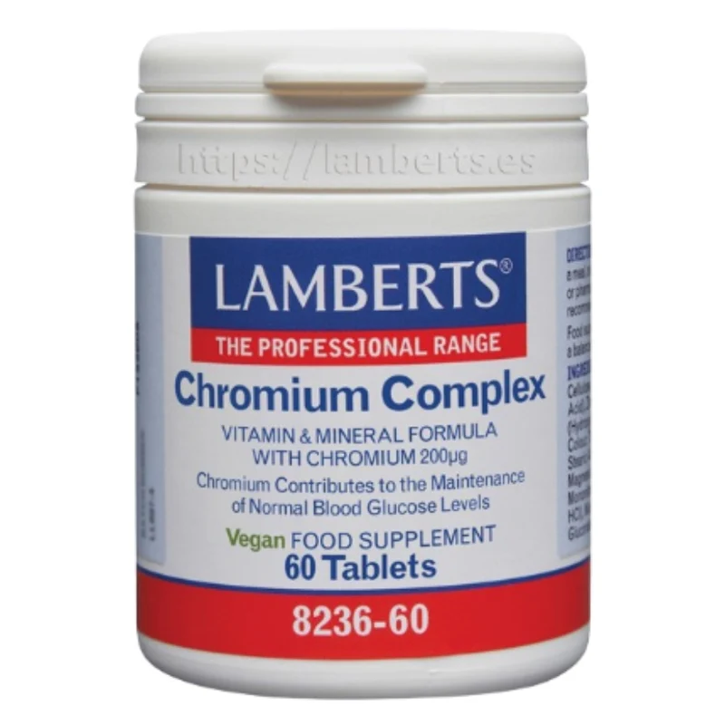 Complejo de Cromo 60 Tabletas | Lamberts