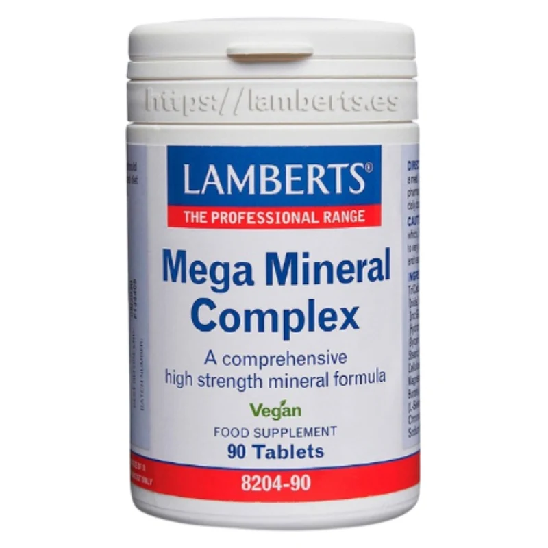 Mega Mineral Complex 90 Tabletas | Lamberts