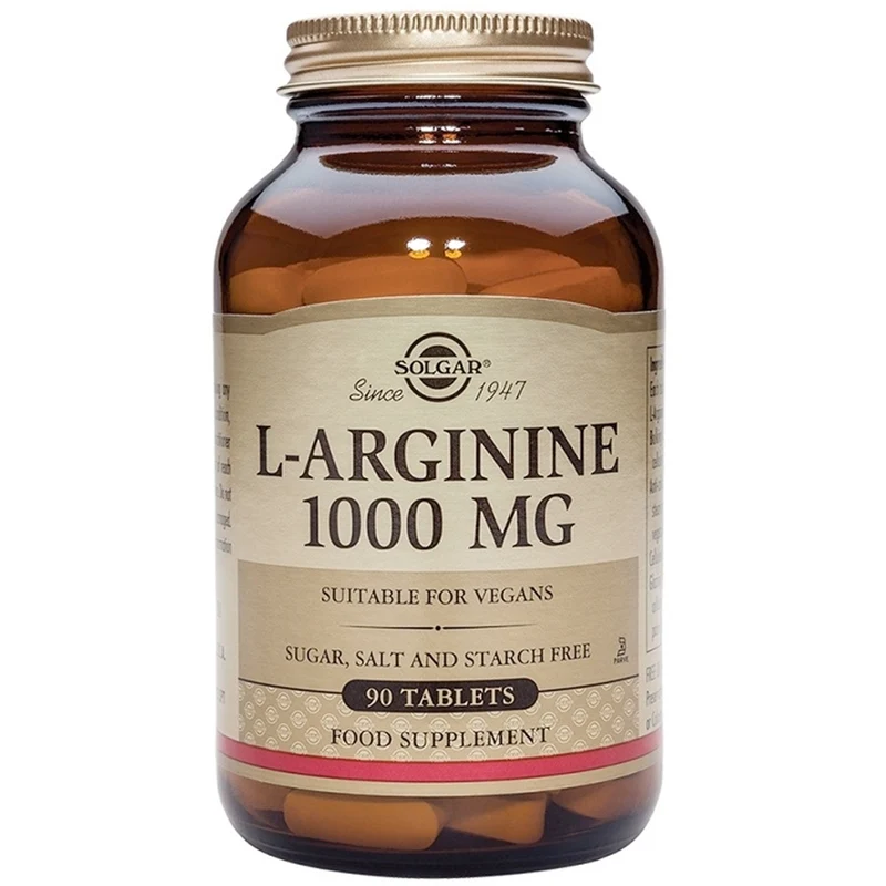 L Arginine 1000 Mg 90 Comprimidos | Solgar