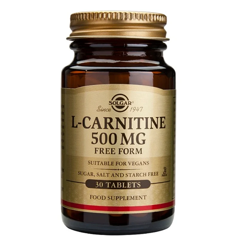 L Carnitine 500 Mg 30 comprimidos | Solgar