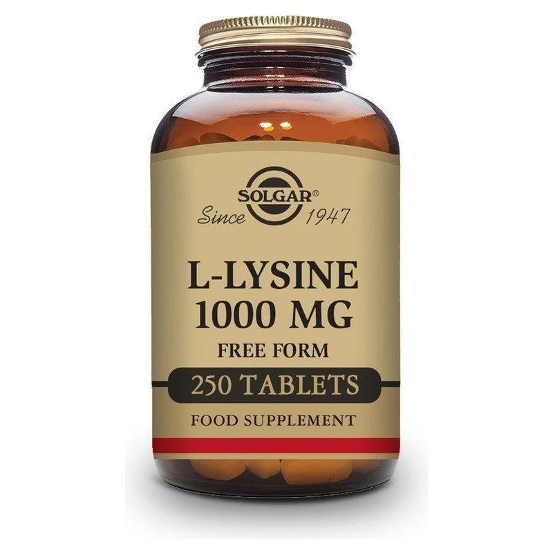 L Lysine 1000 Mg 50 Capsulas | Solgar