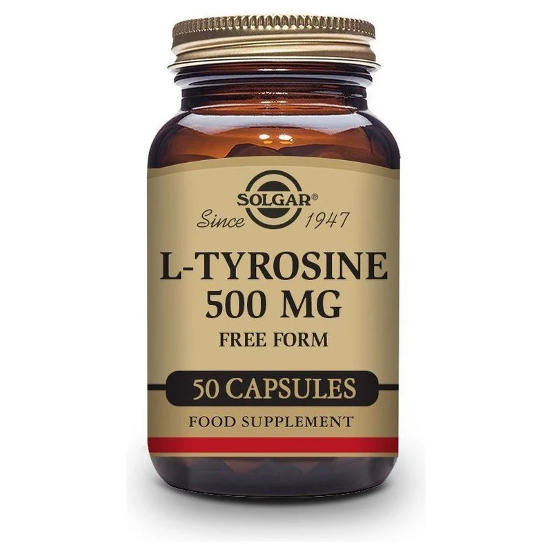 L Tyrosine 500 Mg 50 Capsulas | Solgar