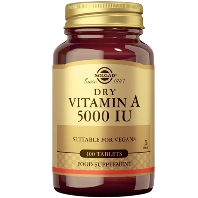 Vitamin A 5000 Ui 100 Comprimidos | Solgar
