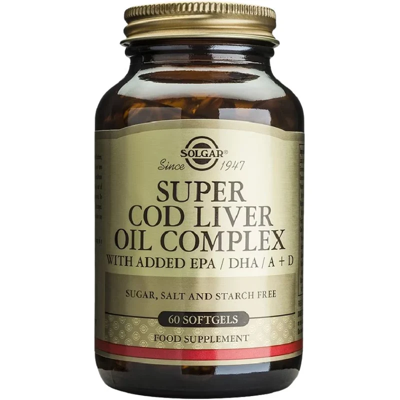 Super Cod Liver Oil Complex 60 Capsulas | Solgar