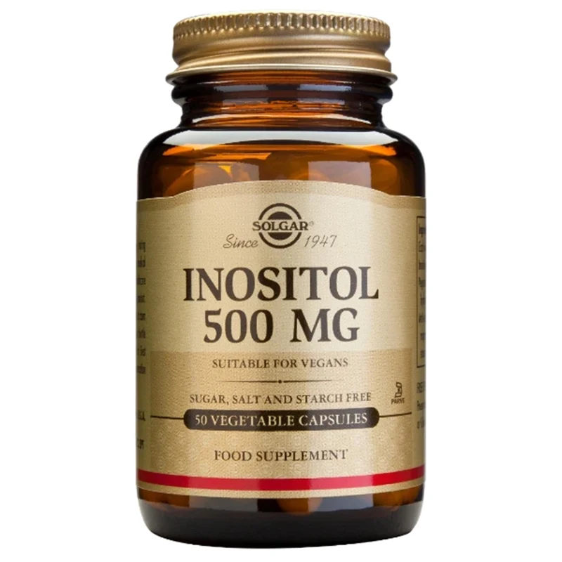 Inositol 500 Mg 50 Capsulas | Solgar