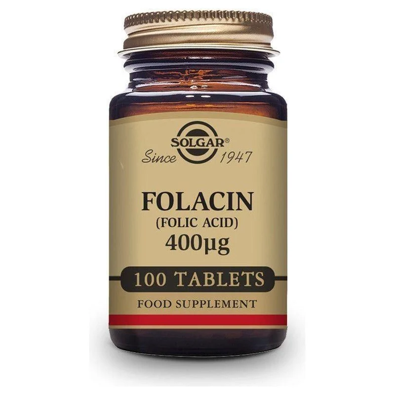 Folacin Acido Folico 400 µg | Solgar