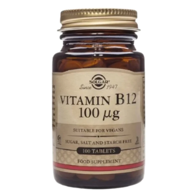 Vitamin B12 100 µg 100 Comprimidos | Solgar