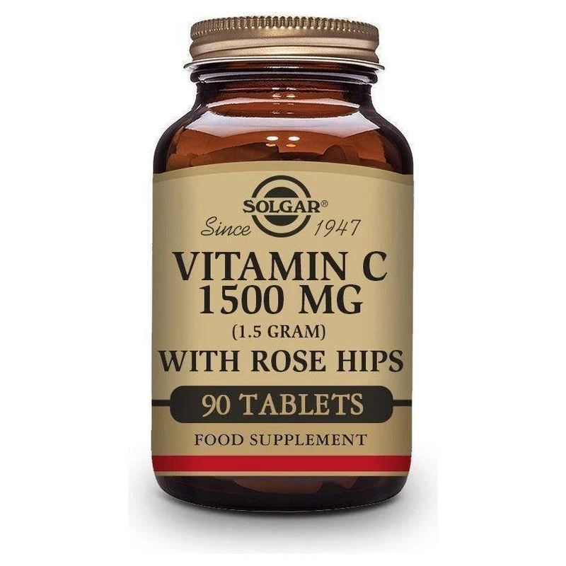Vitamin C 1500 Mg With Rose Hips | Solgar