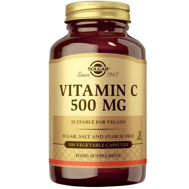 Vitamina C 500 Mg 100 Capsulas | Solgar