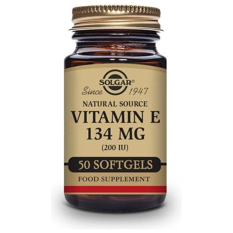 Vitamin E 200 Ui 134 Mg 50 Capsulas | Solgar