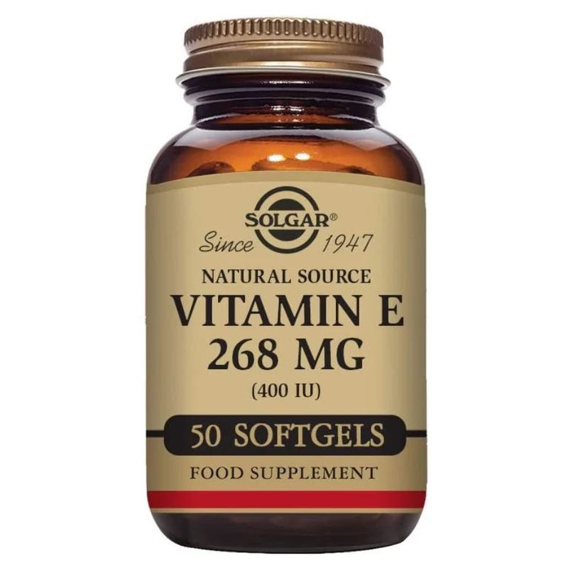 Vitamin E 268 Mg 400 Ui 50 Capsulas | Solgar