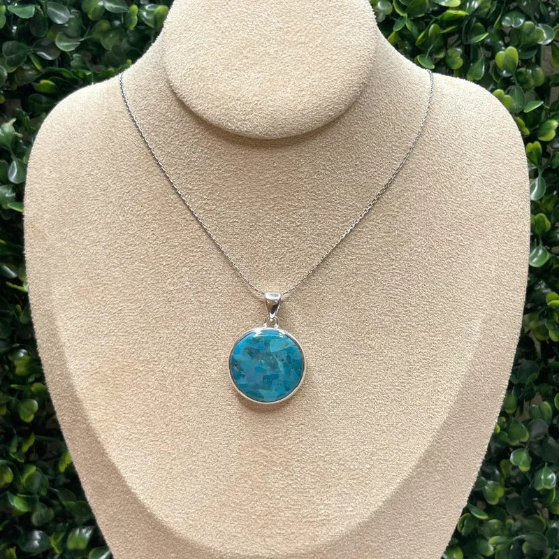 Colgante Mohave Turquesa de Plata 925 #27