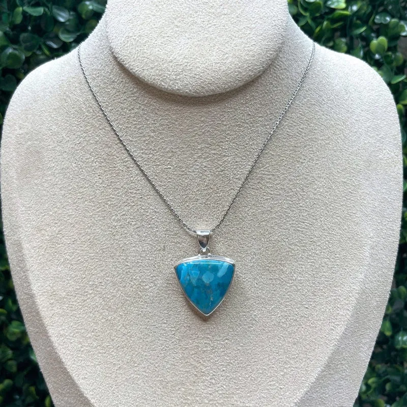 Colgante Mohave Turquesa de Plata 925 #30