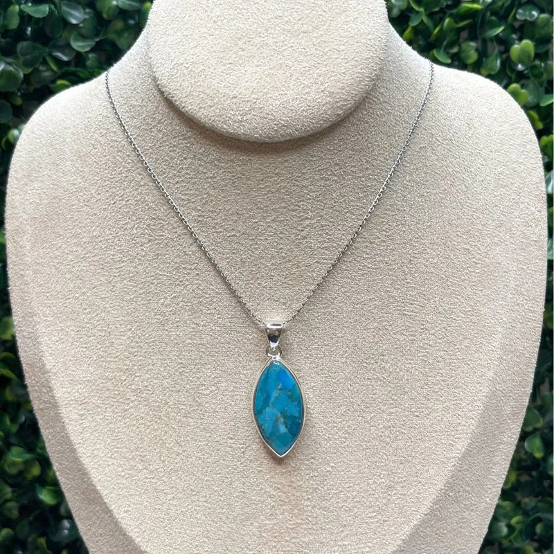 Colgante Mohave Turquesa de Plata 925 #13