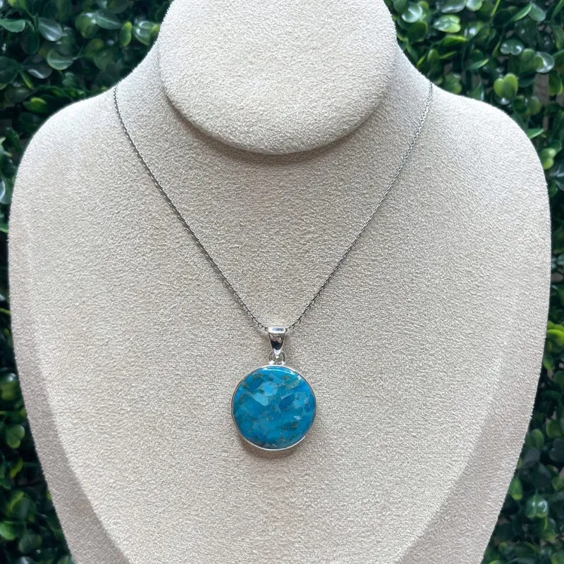 Colgante Mohave Turquesa de Plata 925 #16