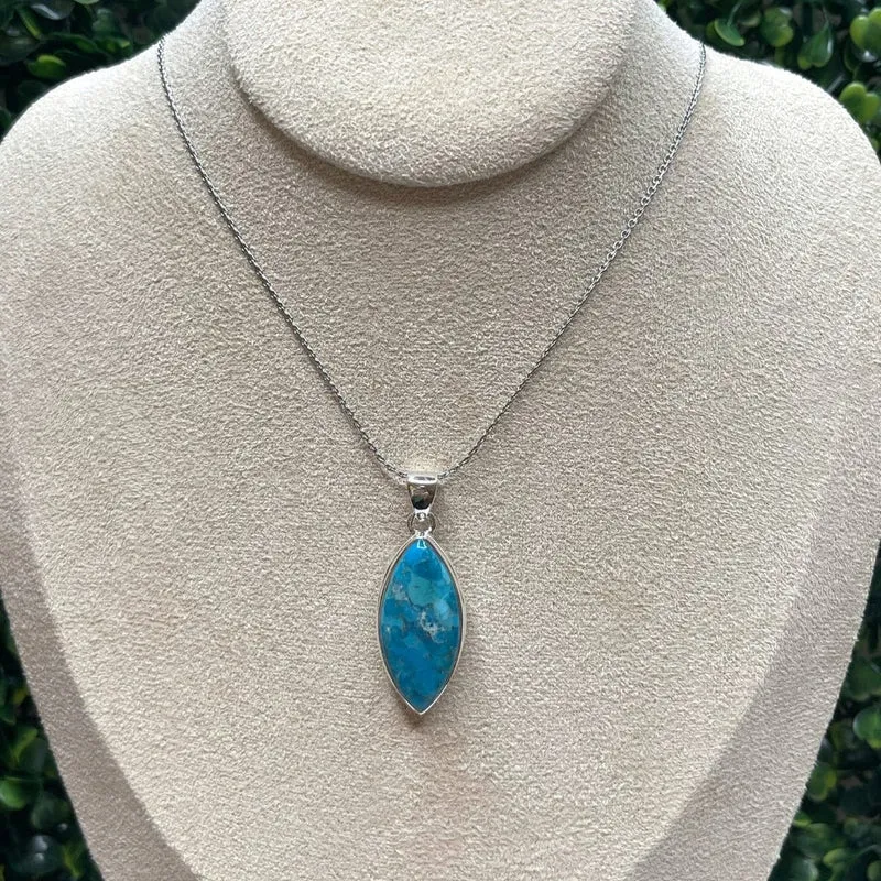 Colgante Mohave Turquesa de Plata 925 #15