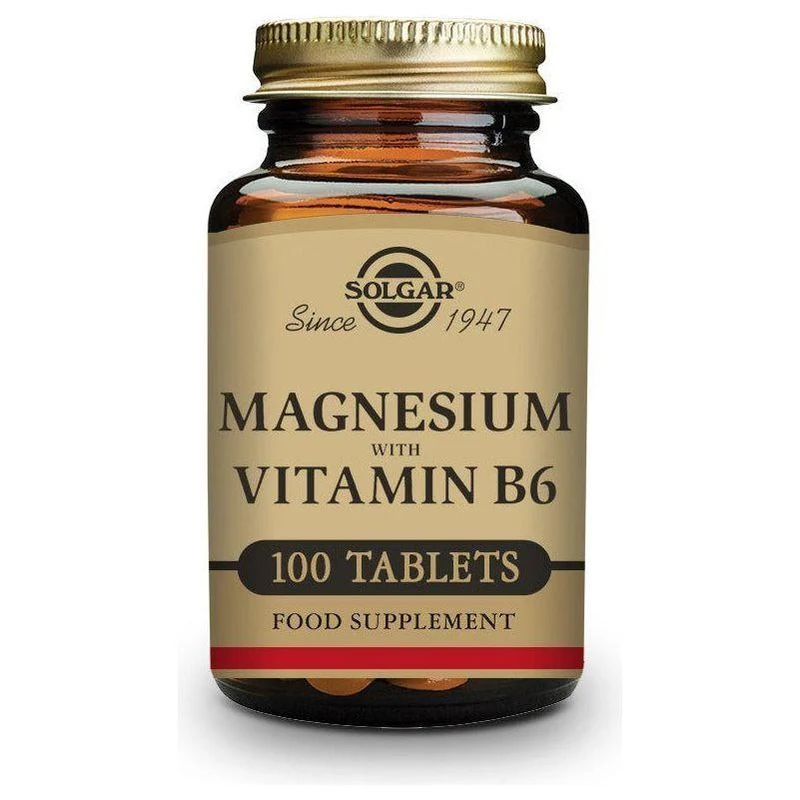Magnesio Con Vitamina B6 | Solgar