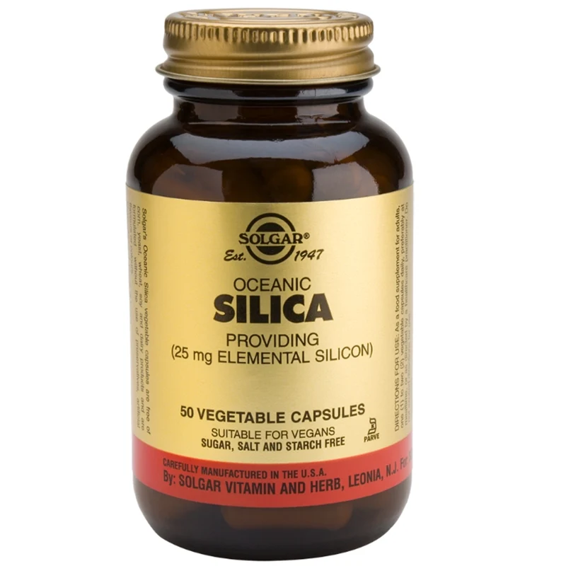 Silice Oceanico 25 Mg 50 Capsulas | Solgar