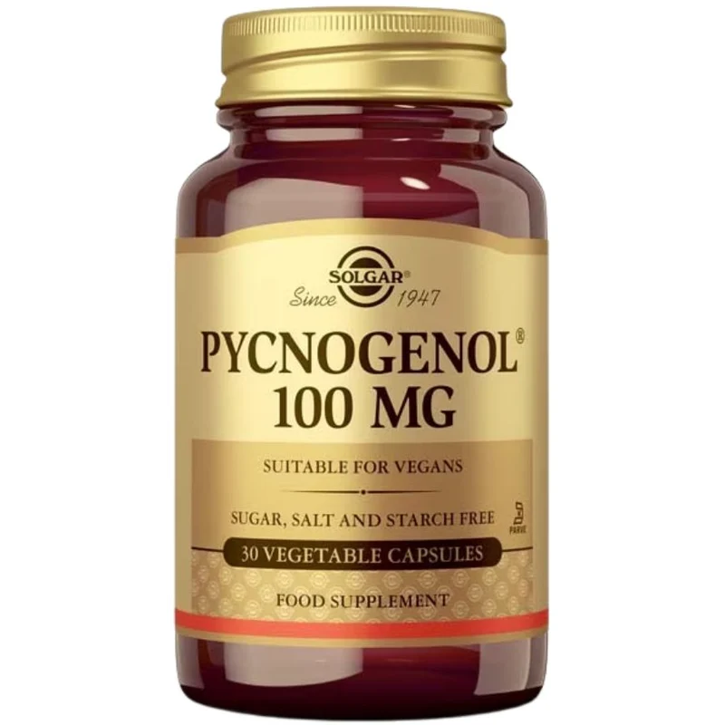 Pycnogenol 100 Mg 30 Capsulas | Solgar