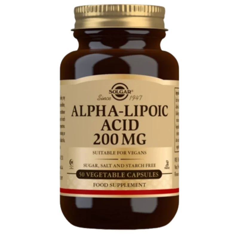 Alpha Lipoic Acid 200 Mg 50 Capsulas | Solgar