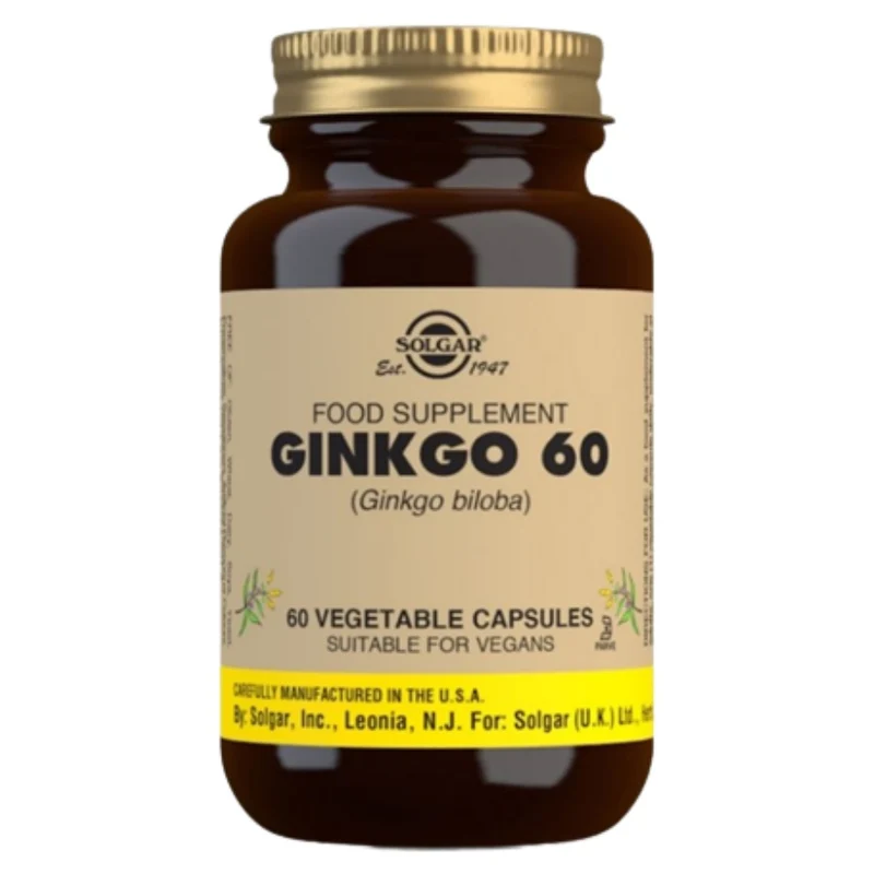 Ginkgo 60 Capsulas | Solgar
