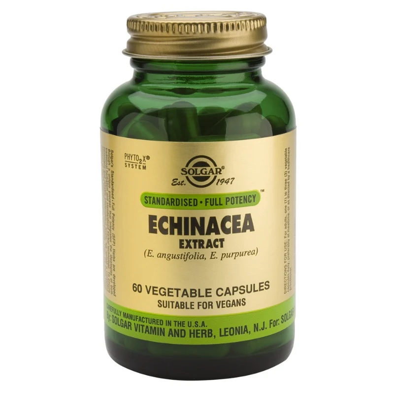 Extracto de Echinacea 60 Capsulas | Solgar