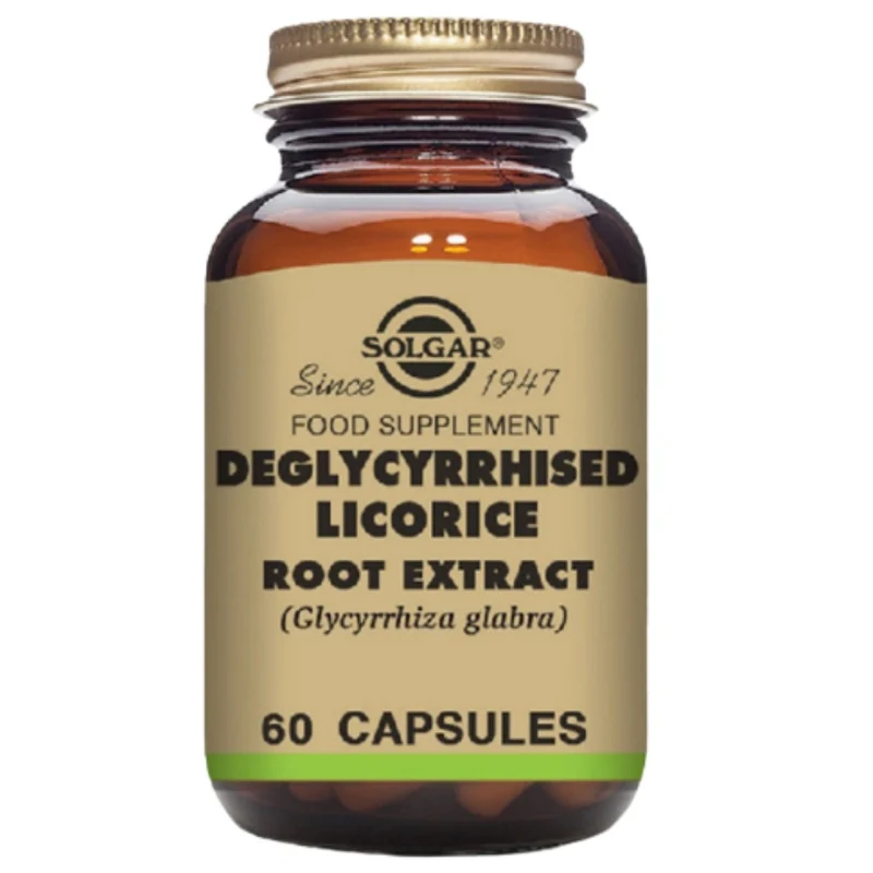 Regaliz Desglicirrizado 60 Capsulas | Solgar